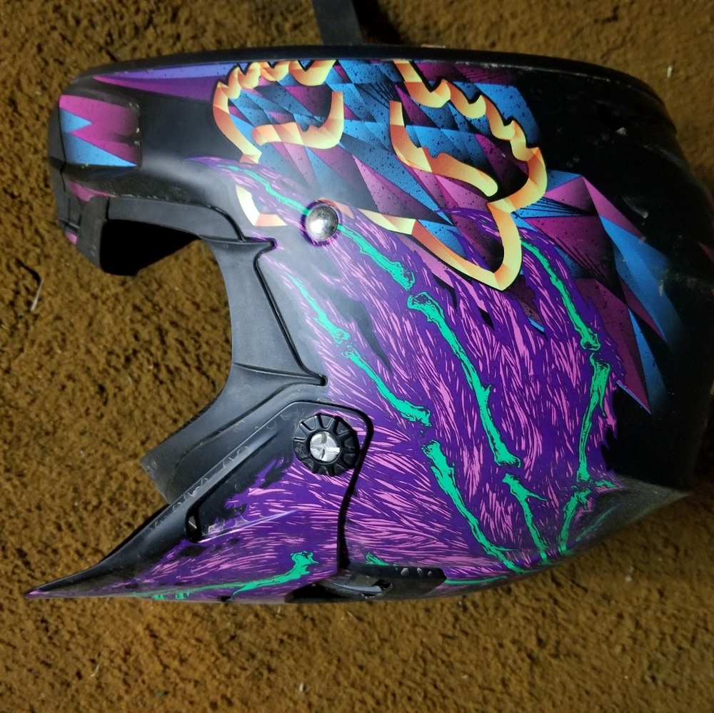 Fox motocross helmet